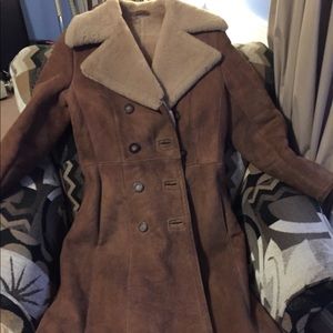 Shearling coat